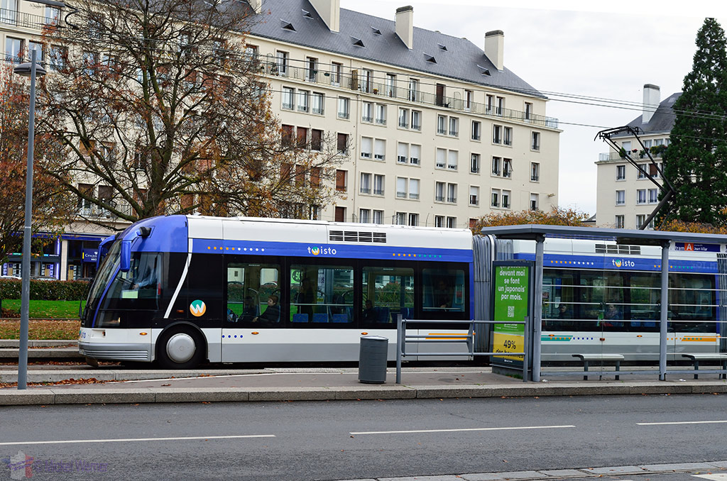 Tram/Trolley bus system of Caen