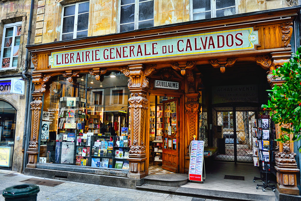 Old book shop in Caen
