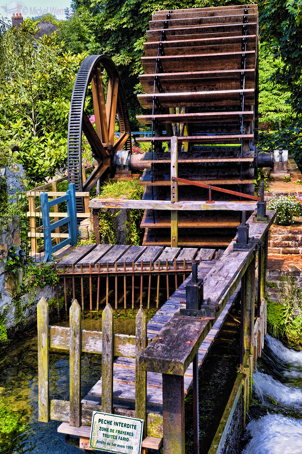 A watermill of Veules-Les-Roses