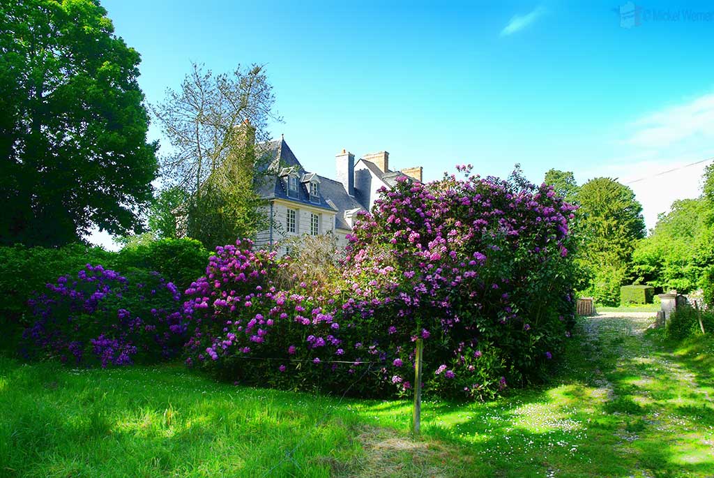 The gardens of the Gommerville's Castle Filieres