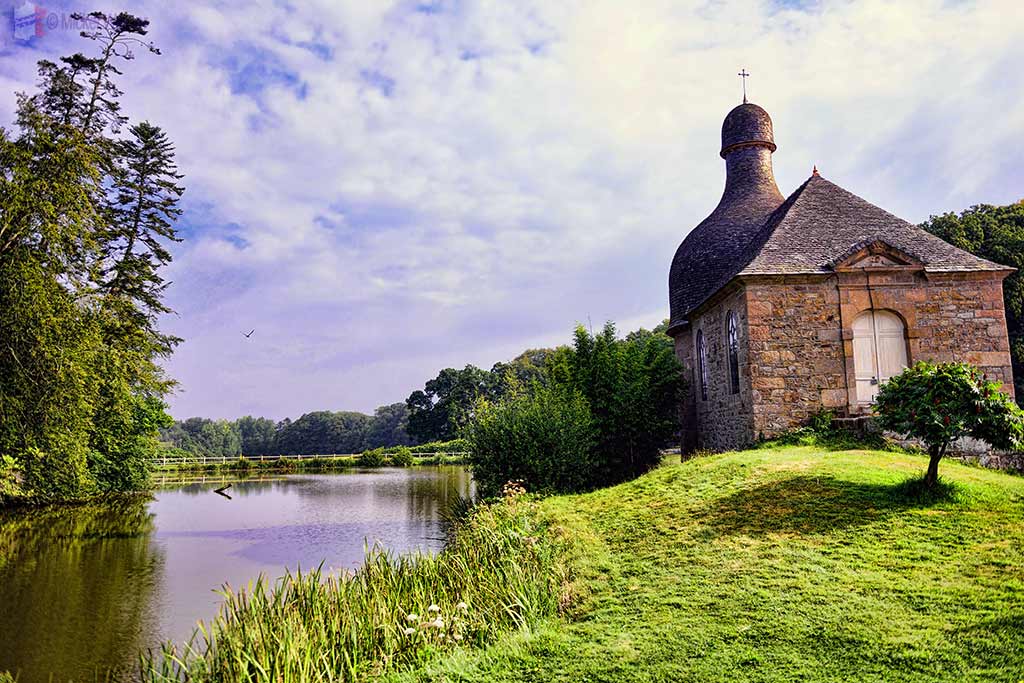Chapel at the Chateau de Kerduel in Pleumeur-Bodou, Brittany
