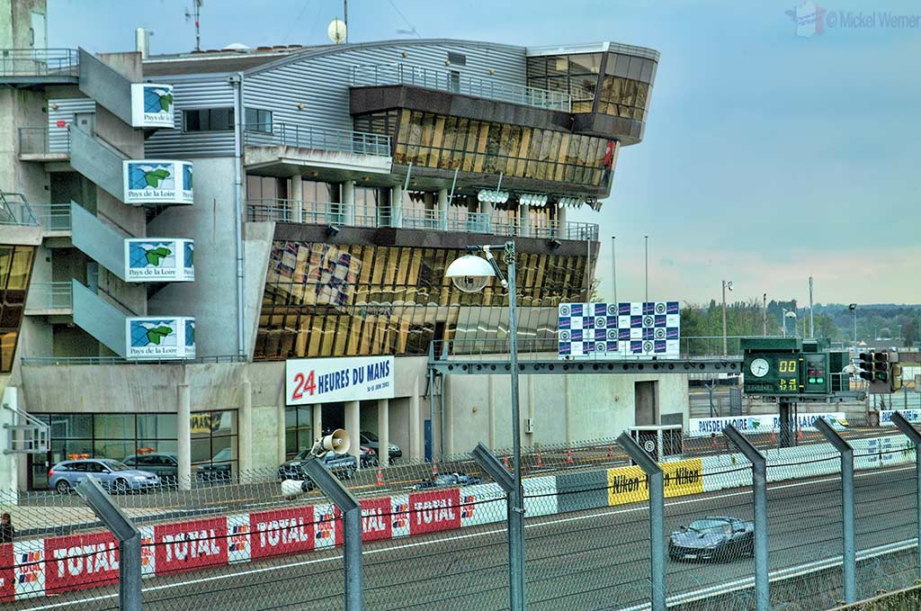 The Bugatti race circuit of Le Mans