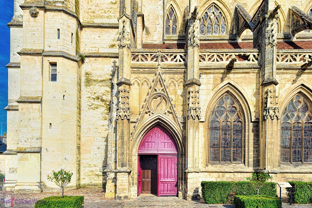 Saint-Michel church in Pont l'Eveque, Normandy