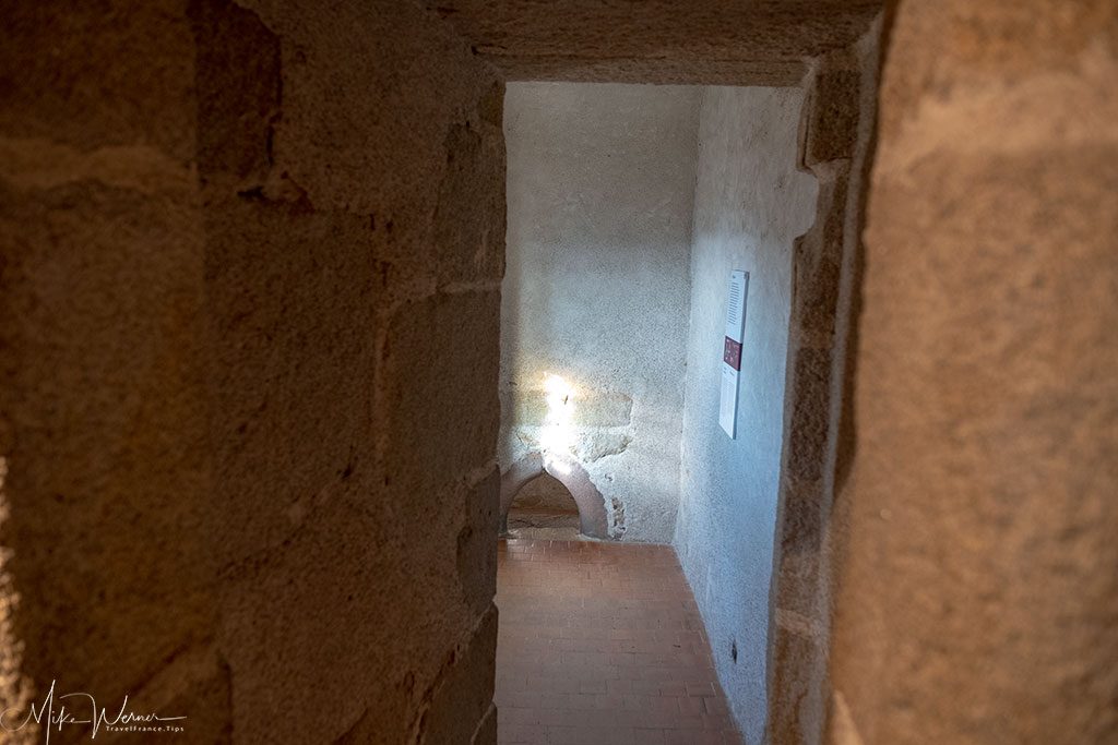 Duke's steam room (hammam) in the Chateau/Fortress Suscinio in Brittany