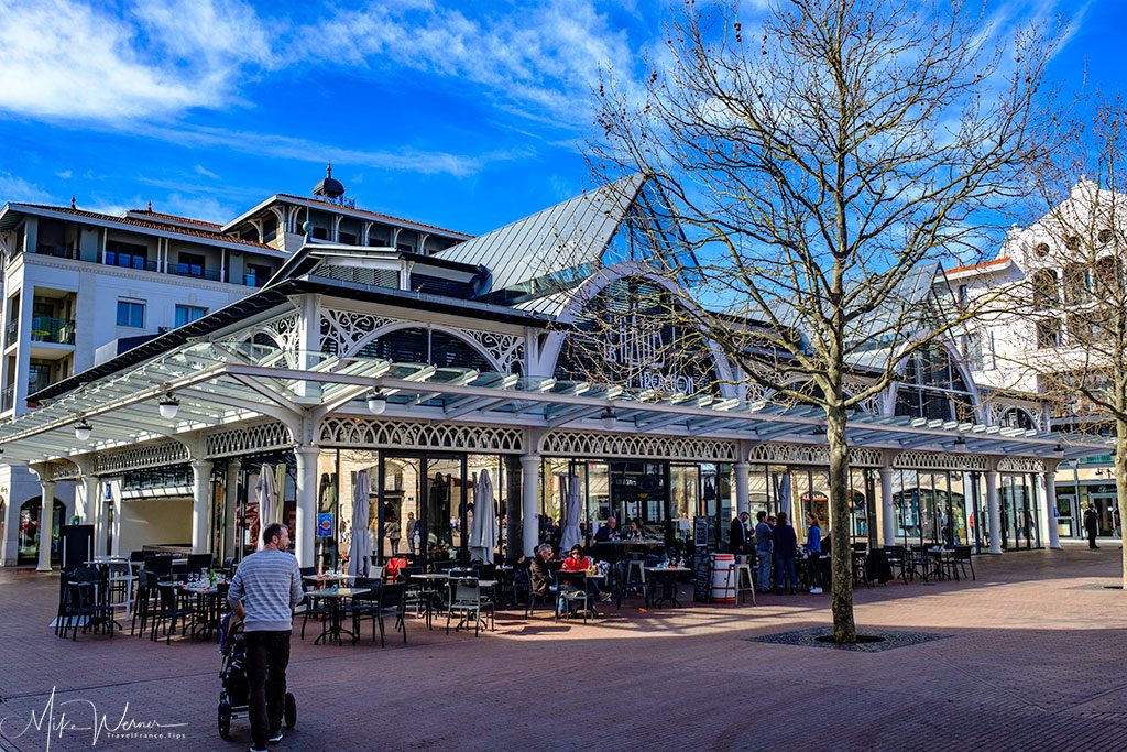 Arcachon's covered market place