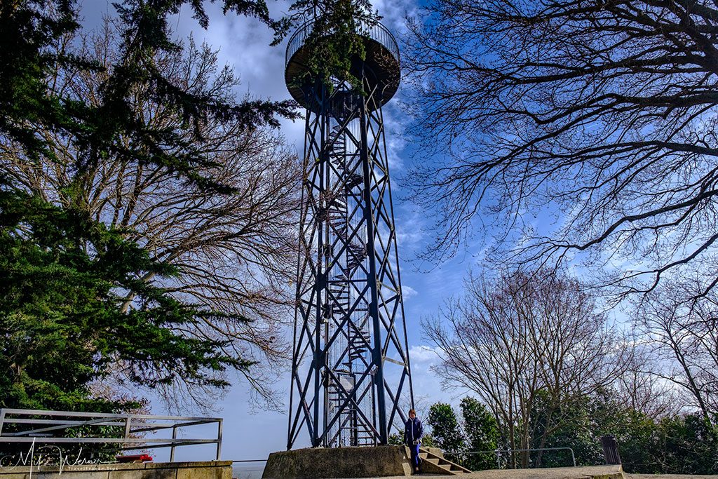 Observation tower in the centre of the Winter City of Arcachon