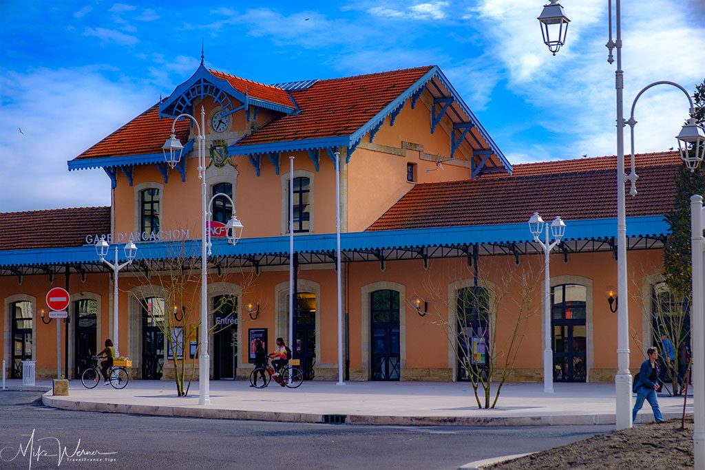 Railway station of Arcachon