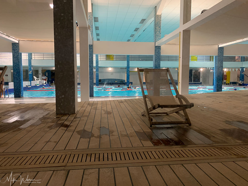 Municipal swimming pool in Biarritz