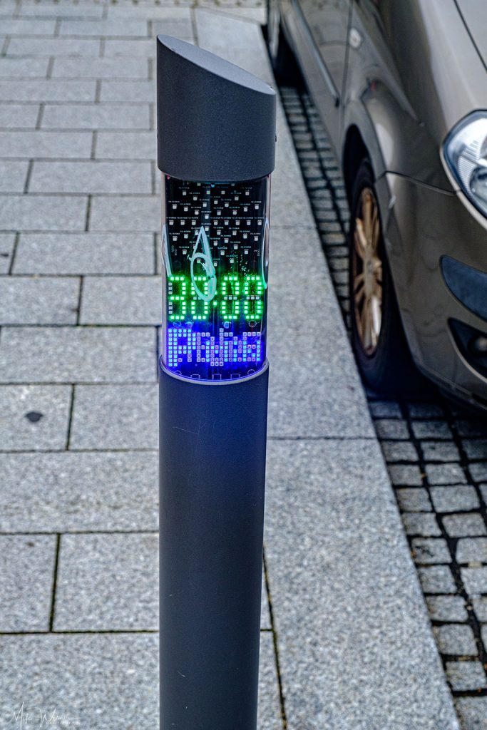 Parking meter in Biarritz