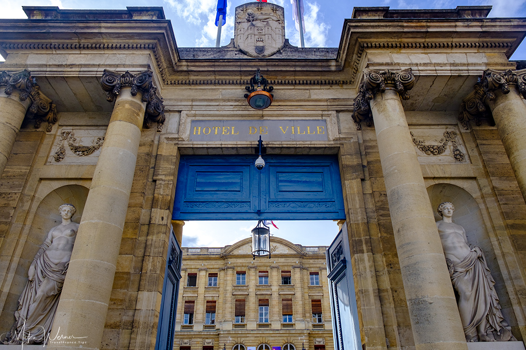 Entrance/Gate of the Bordeaux City Hall