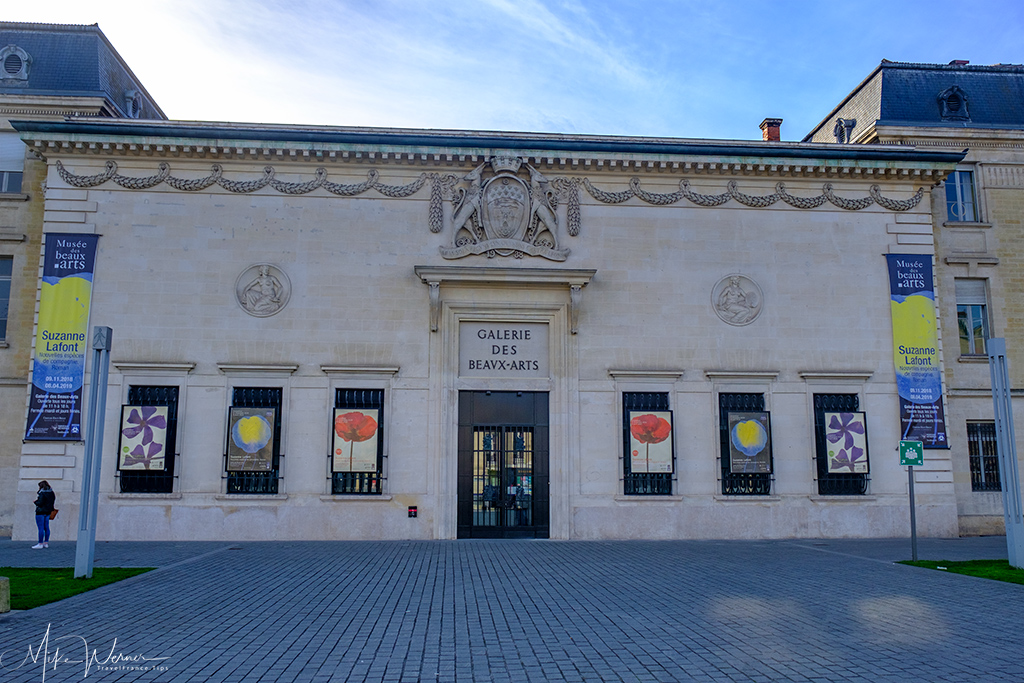 Gallery of Fine Arts annex building in Bordeaux