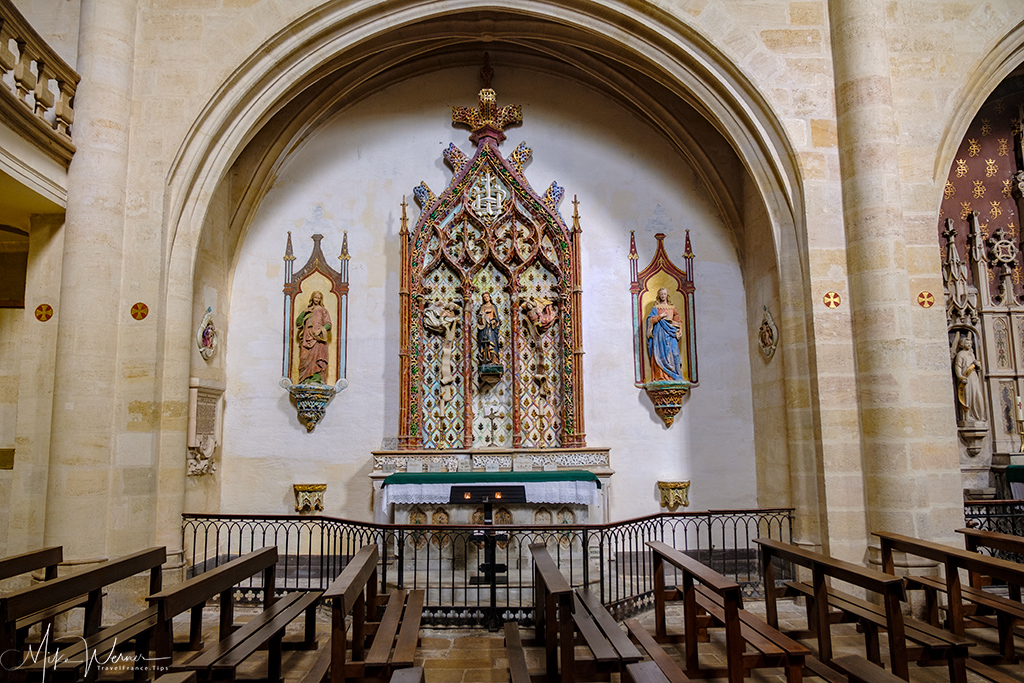 A chapel in the Saint Eloy (Eloi) church in Bordeaux