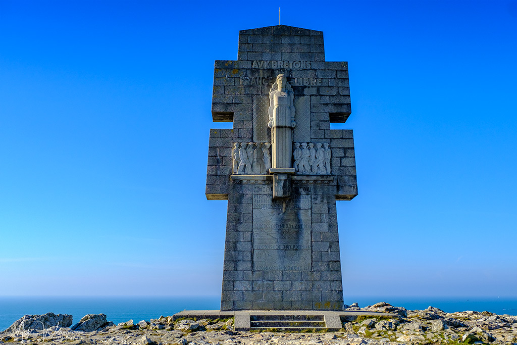 The 'Croix de Pen-Hir' monument of Camaret-sur-Mer