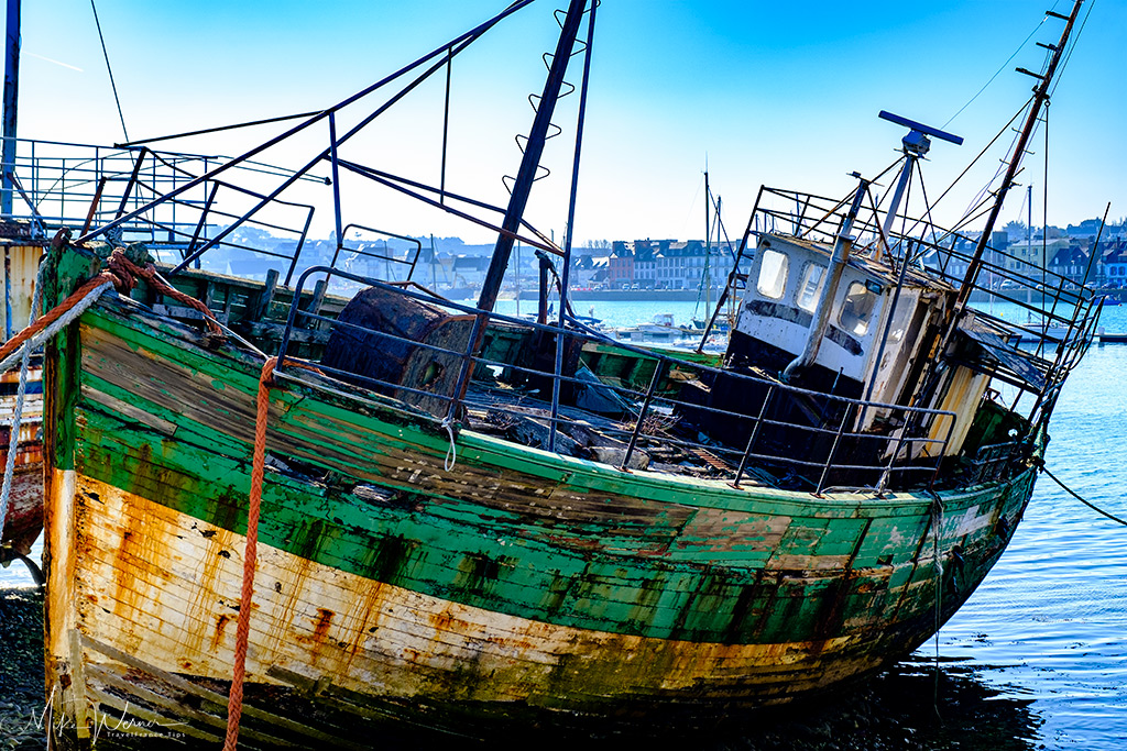 One of the shipwrecks at Camaret-sur-Mer