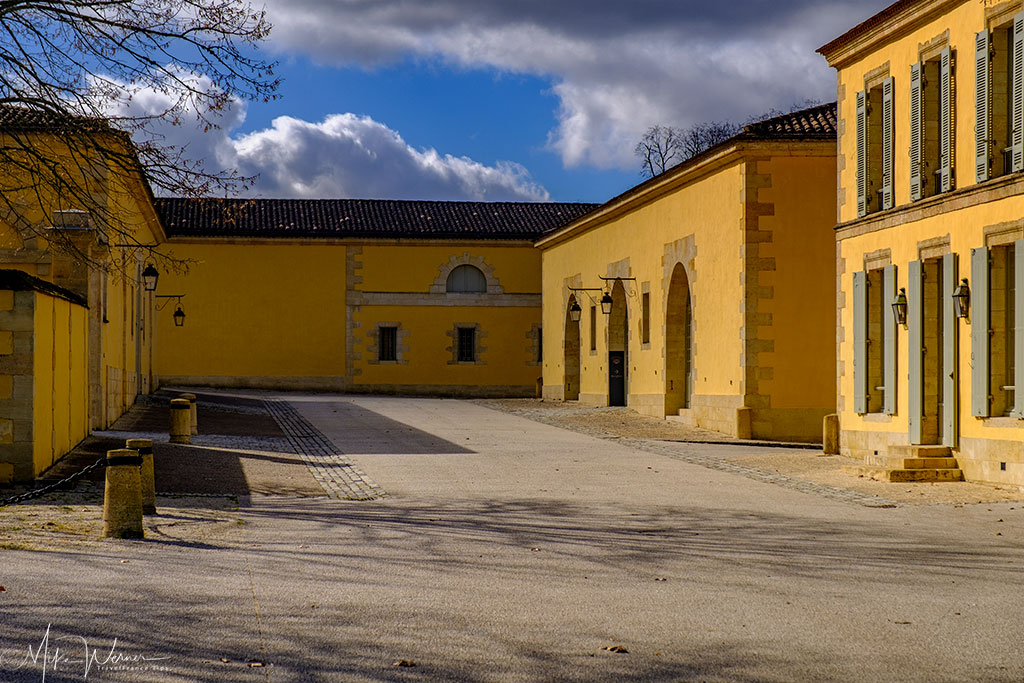 Main buildings for the Chateau Margaux