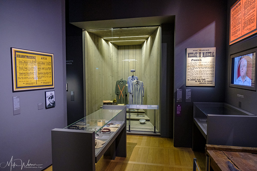 WWII exhibitions in the Nantes castle museum