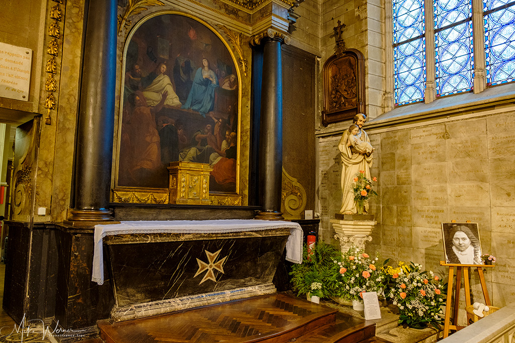 Another chapel of the Sainte-Croix church in Nantes