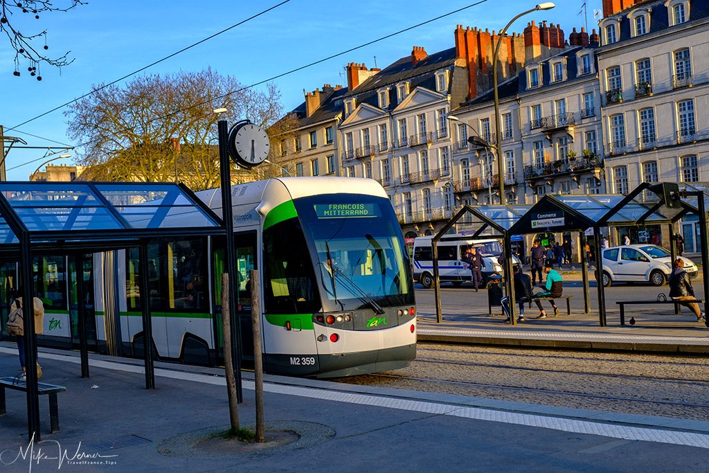 Tramway from TAN in Nantes