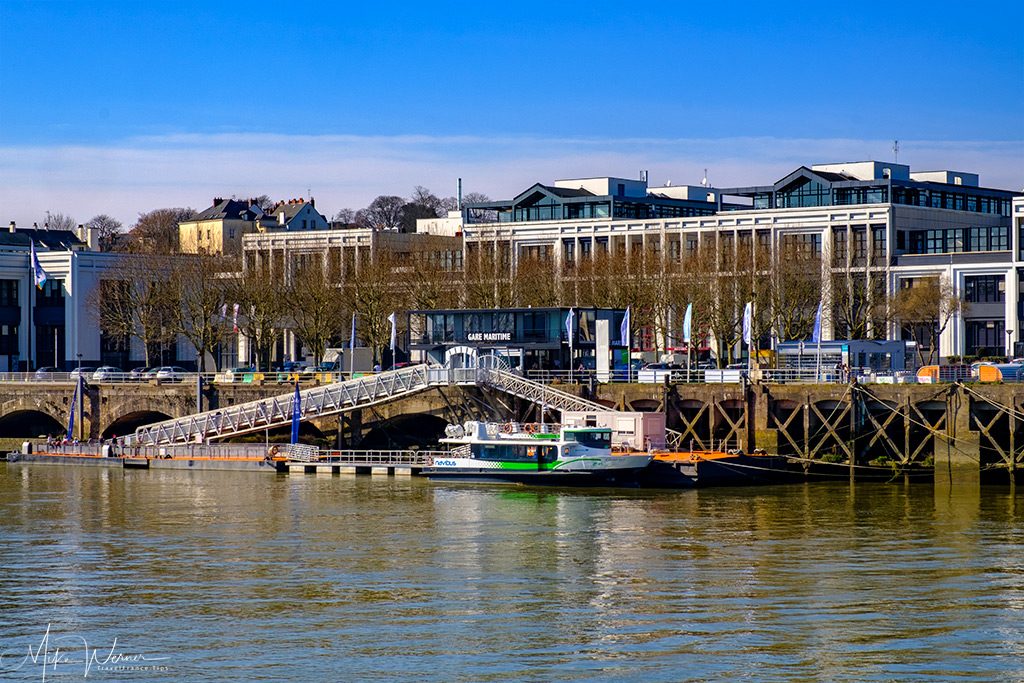 Water bus from the TAN organization in Nantes