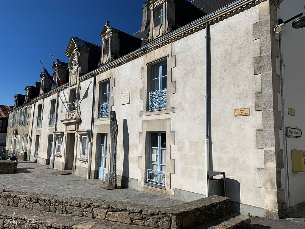 City Hall (Mairie or Hotel de Ville) of Noirmoutier-en-l'Ile