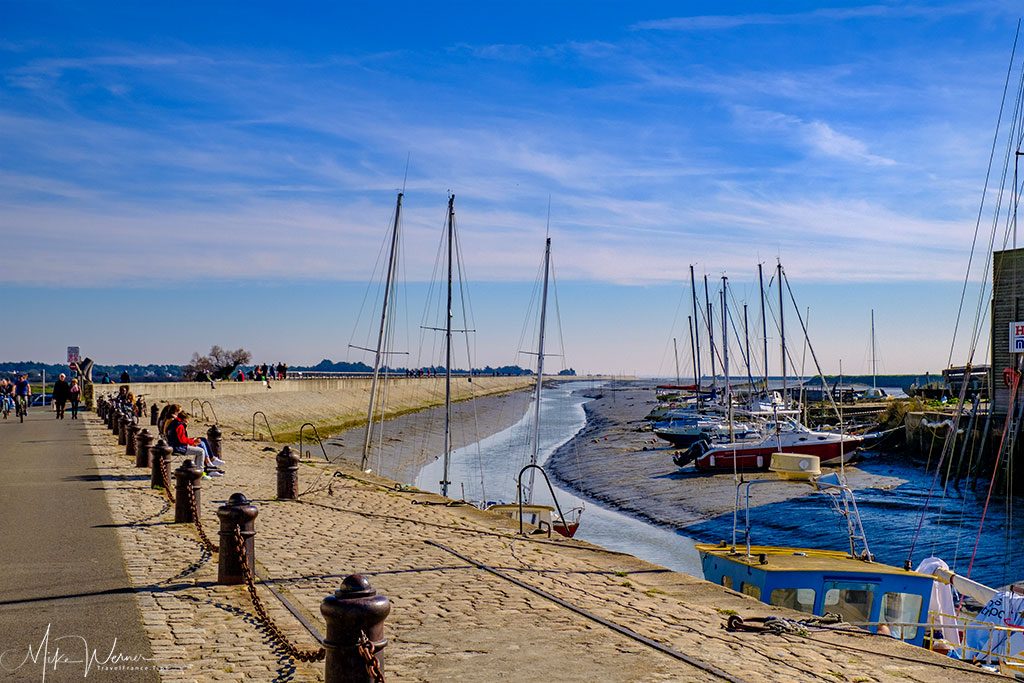 The canal entering Noirmoutier-en-l'Ile