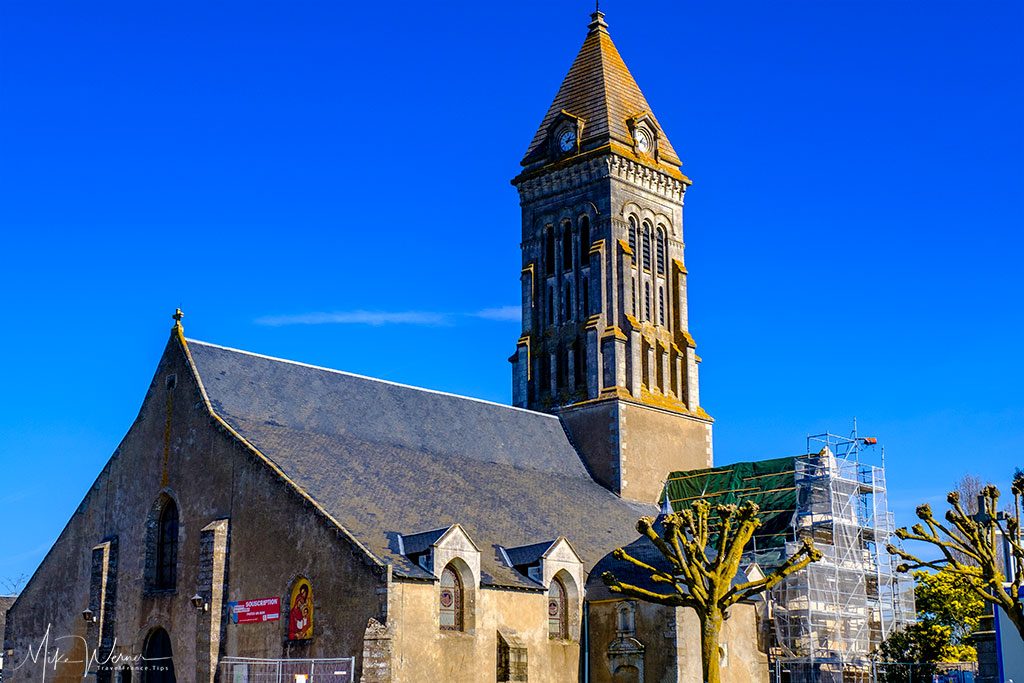 Saint-Philbert church in Noirmoutier-en-l'Ile