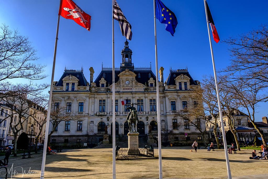 City Hall (Mairie) of Vannes in Brittany