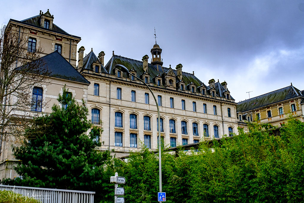 Part of City Hall (Mairie) of Vannes in Brittany