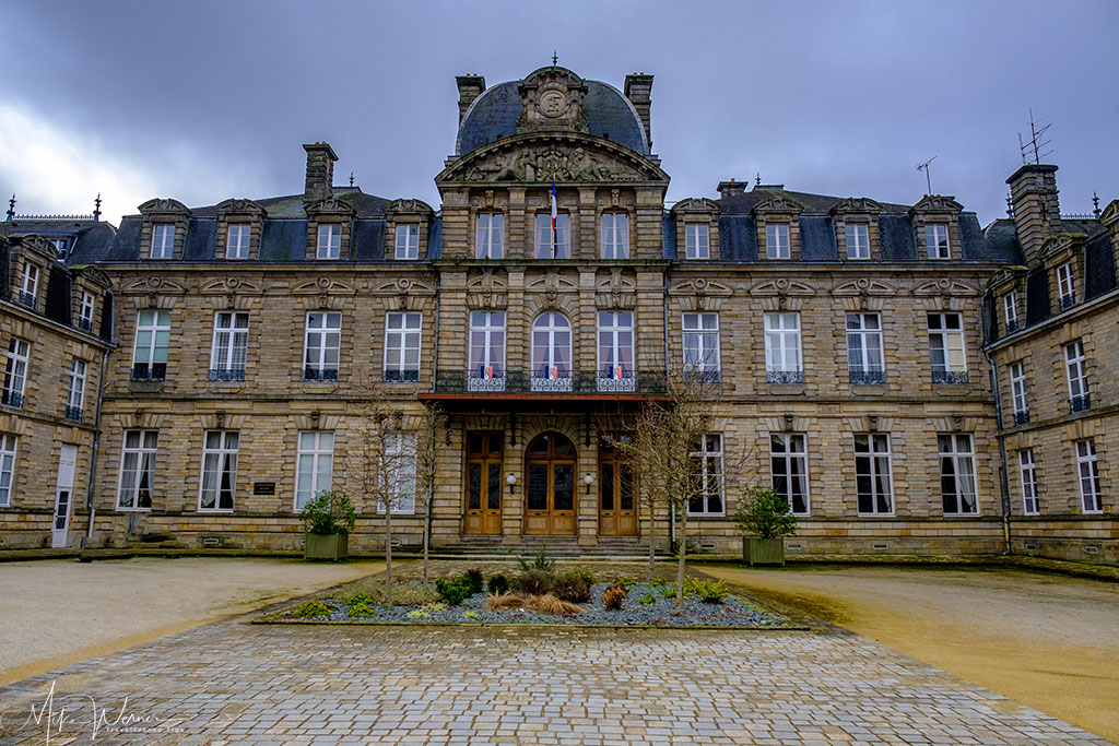 The prefecture building in Vannes, Brittany