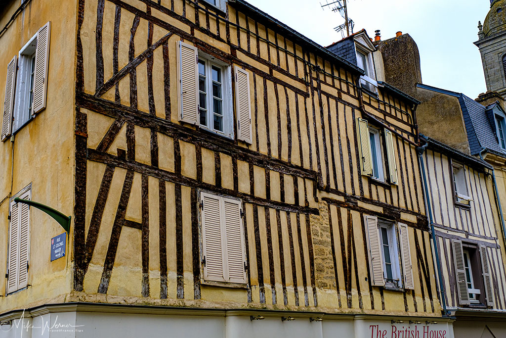 The British House in a wooden house in Vannes, Brittany