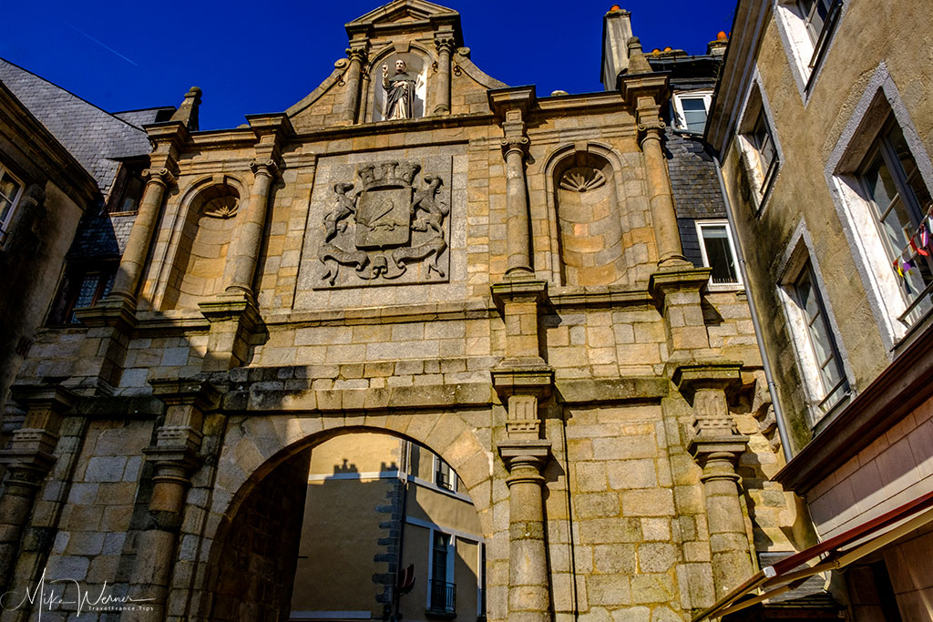 Ramparts, gates and toers in Vannes, Brittany