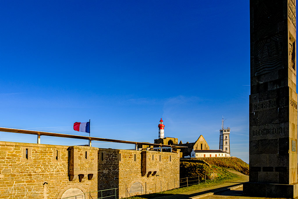 Sailors memorial at Pointe Saint-Mathieu