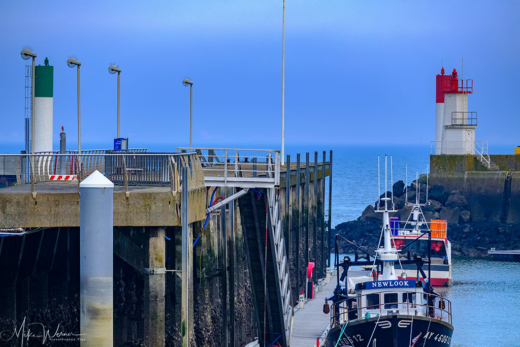 Port Haliguen entrance at Quiberon, Brittany