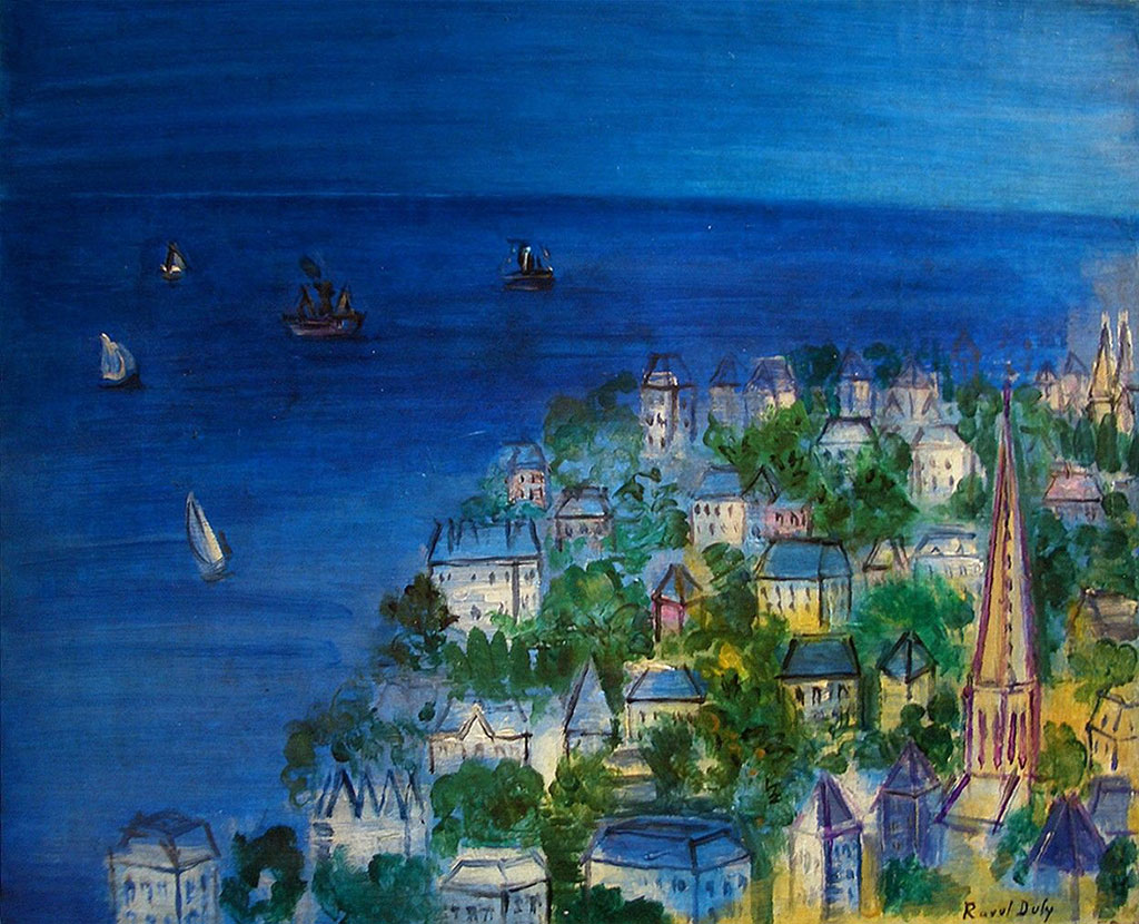 ???? Raoul Dufy - The Bay of Sainte-Adresse