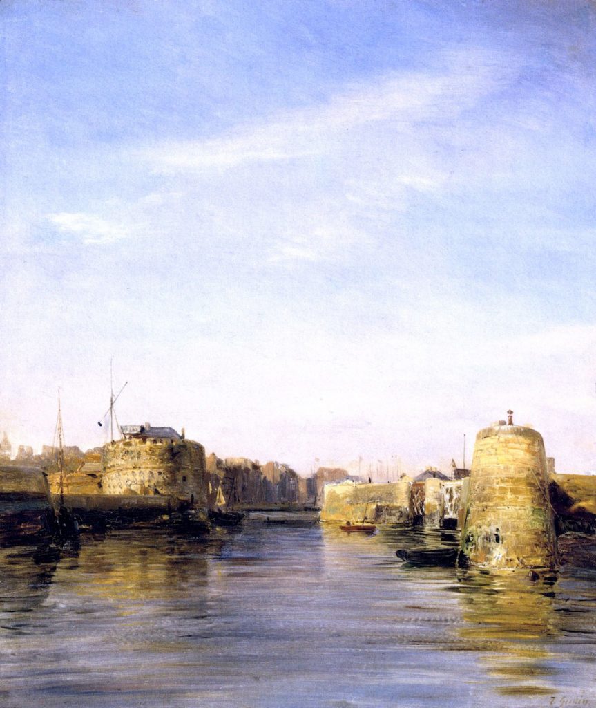 ???? Baron Theodore Gudin - Entry to the Port of Le Havre