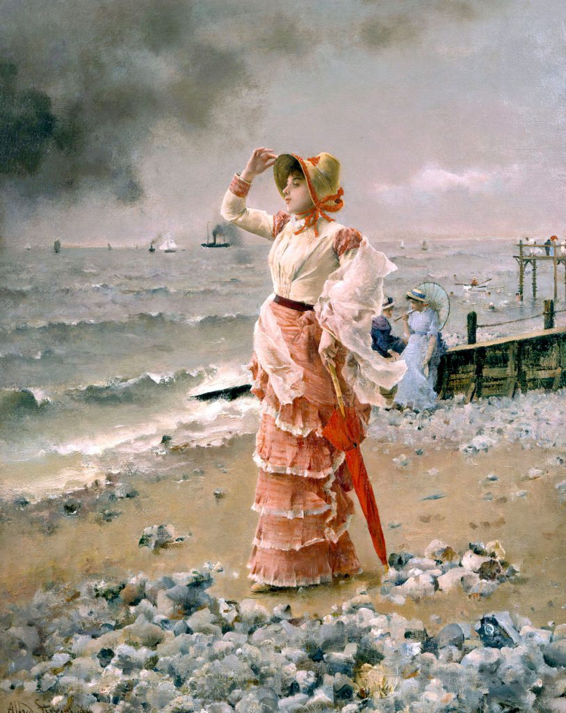 Alfred Stevens 1881 - Al Le Havre