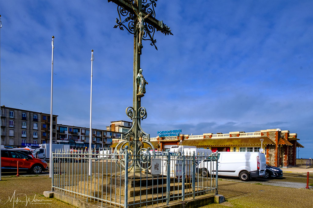 The municipal fish market of Le Treport