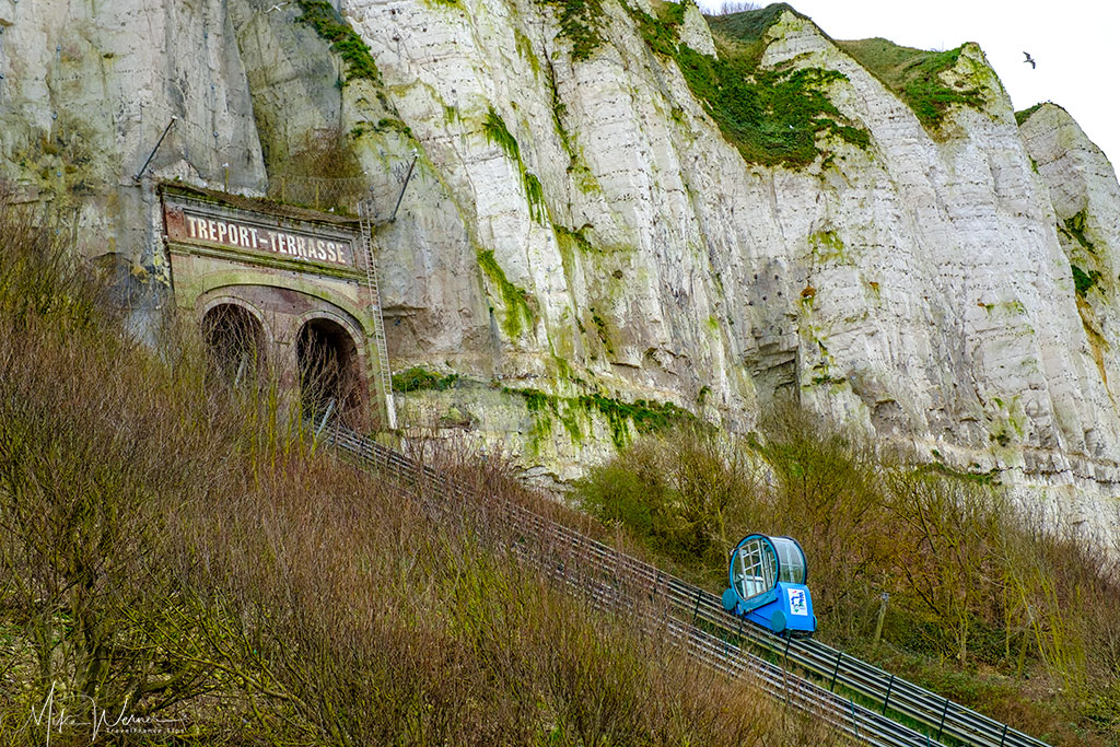 The funicular in Le Treport