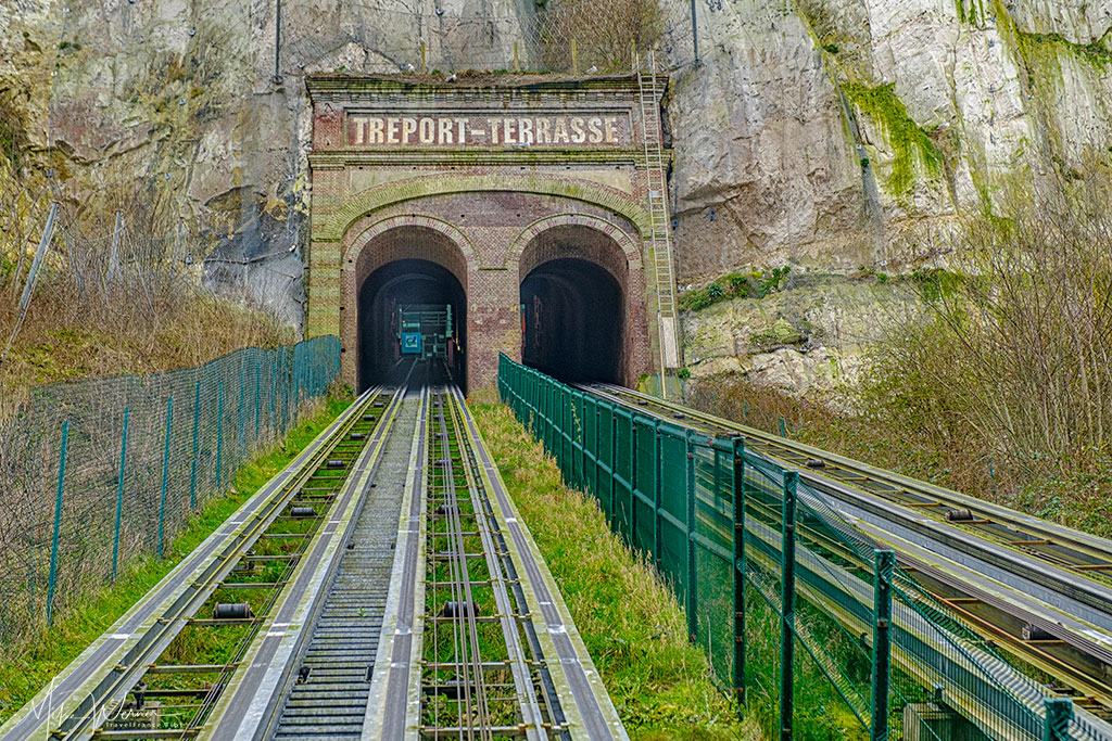 The funicular of Le Treport