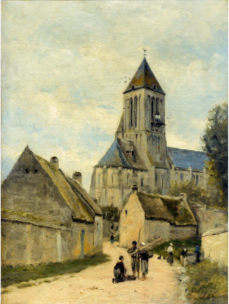 ???? - Stanislas Lepine  - Saint-Samson Church at Ouistreham in Normandy