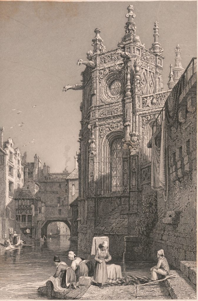 1830 Samuel Prout - Church of St. Pierre at Caen