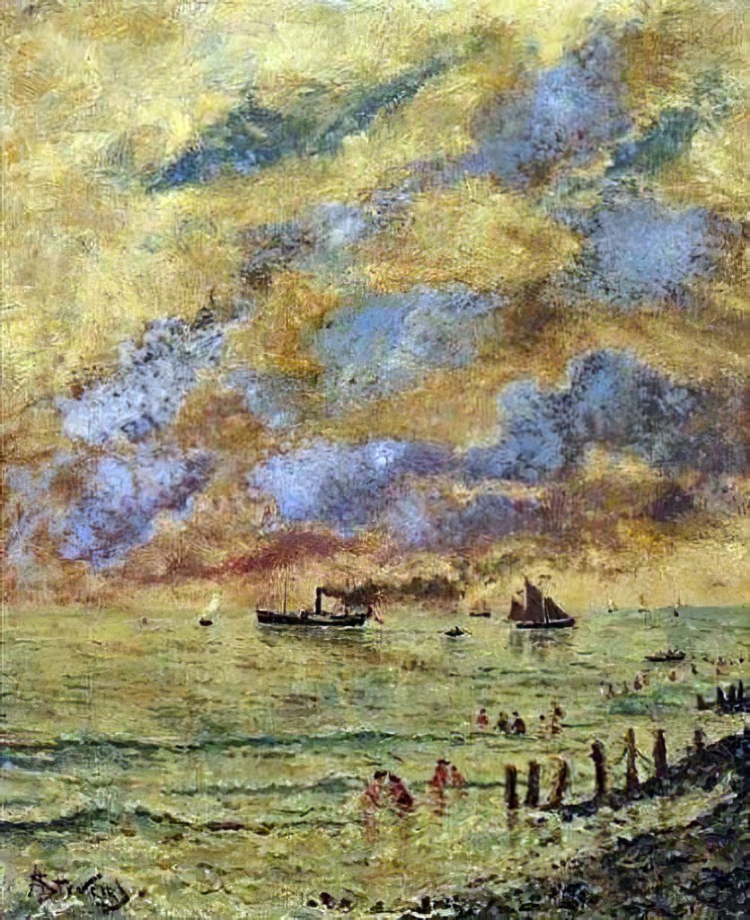 ???? - Alfred Stevens - Le Havre