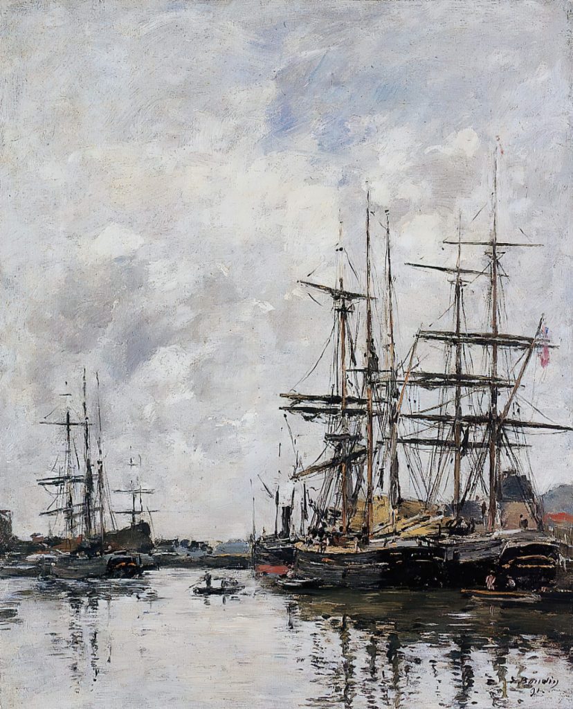 1891 - Eugene-Louis Boudin - The Deauville Basin