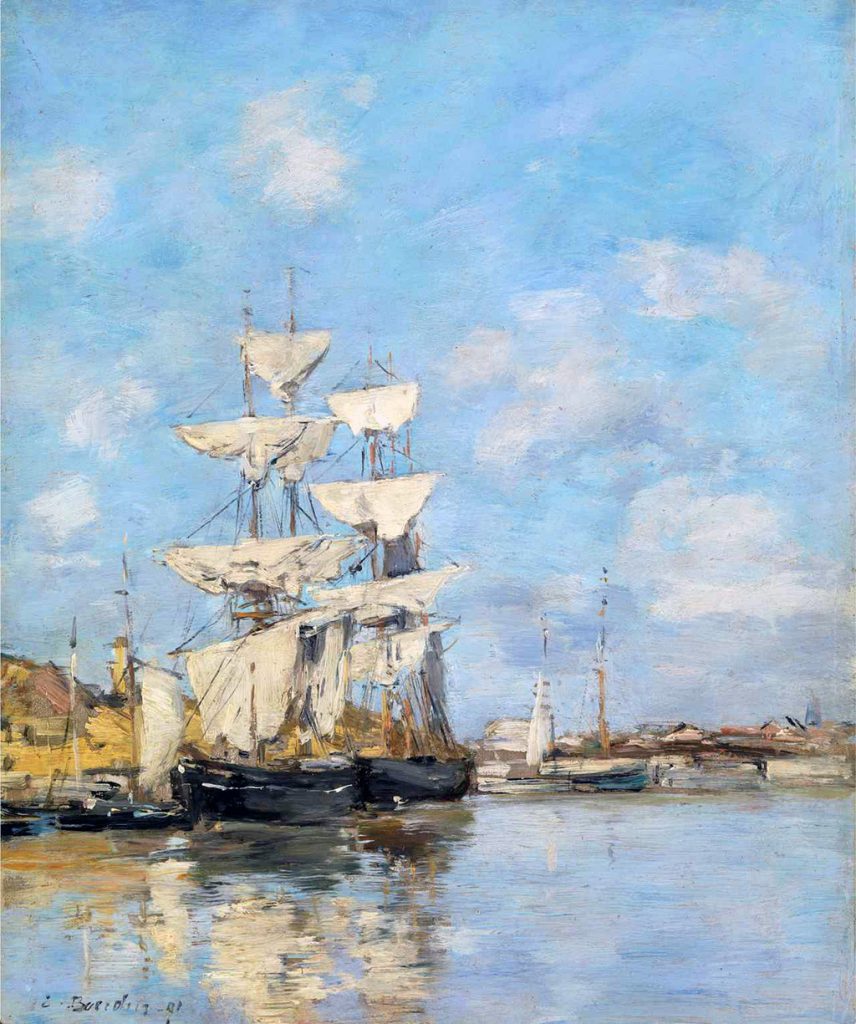 1891 - Eugene-Louis Boudin - The Dock