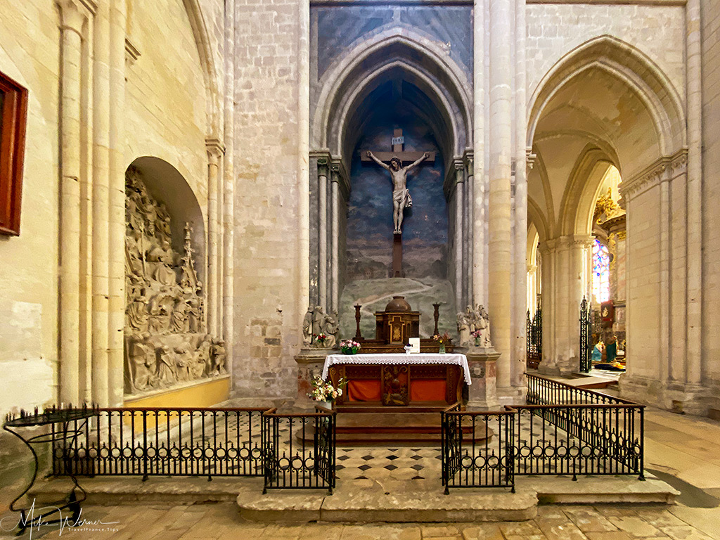 The Calvary Chapel of the Trinity Abbey of Fecamp