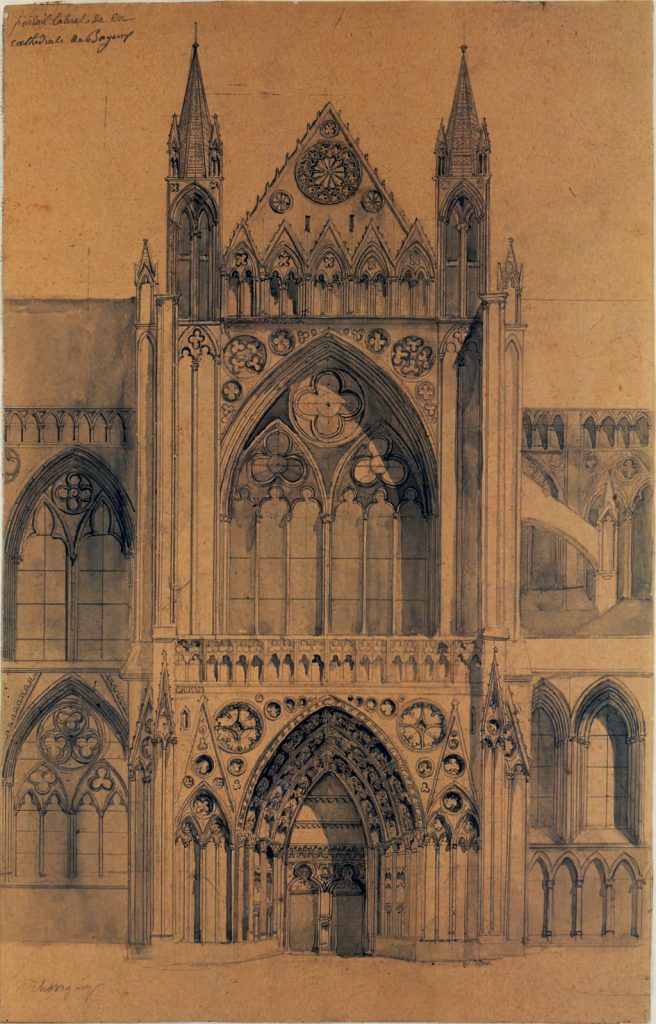 ???? - Thorigny - Side portal of Bayeux cathedral