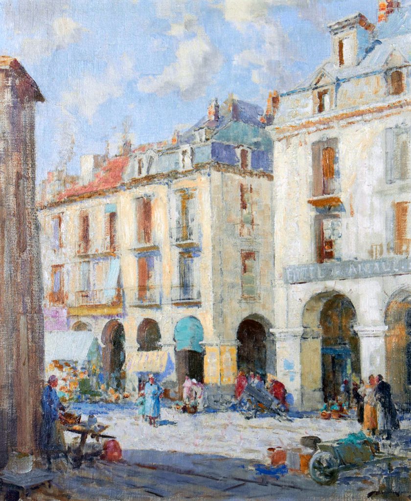 ???? - William Lee-Hankey - Market Day, Dieppe