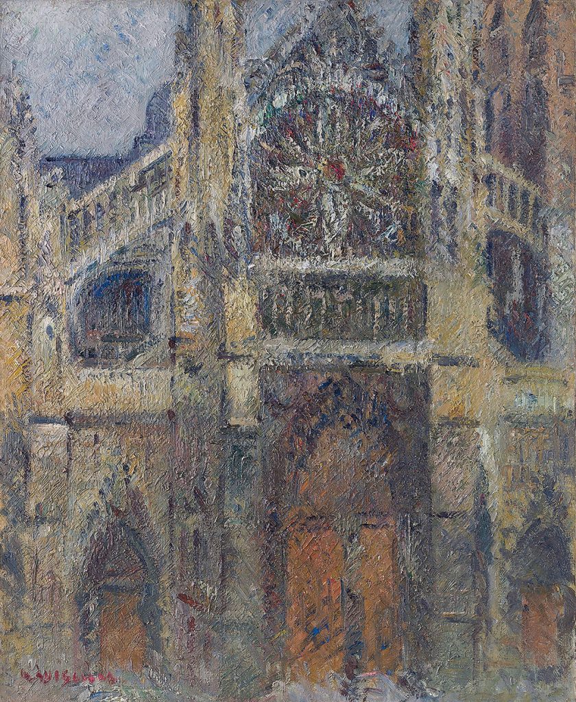 1927 - Gustave Loiseau - Saint-Jacques Church, Dieppe