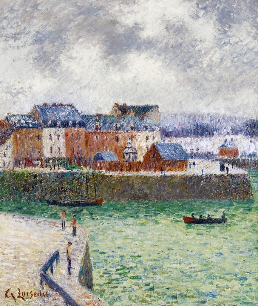 ???? - Gustave Loiseau - The Port (The outer port of Dieppe)