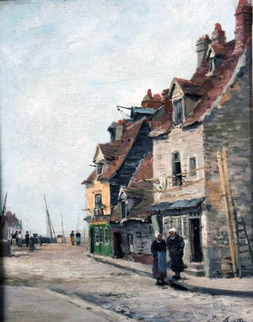 ???? - Emile Louis Mathon - The Pollet in Dieppe